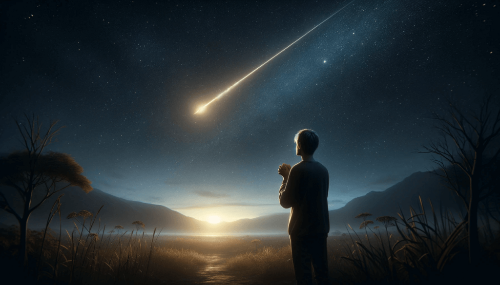 流れ星夢占い